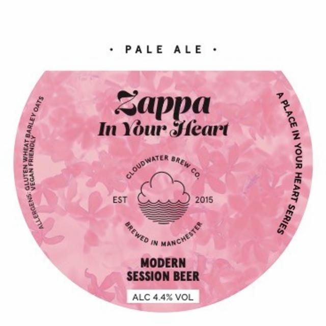 Zappa In Your Heart 4.4%, Cloudwater Brew Co., England