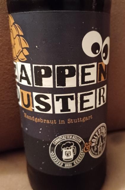 Zappenduster 7.5%, Cannstatter Keller Bräu, Germany