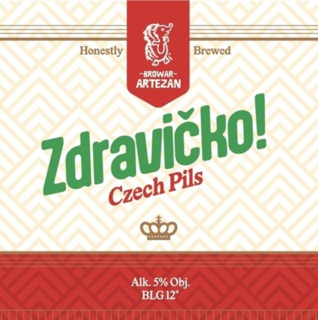 Zdravičko! Czech Pils, Browar Artezan