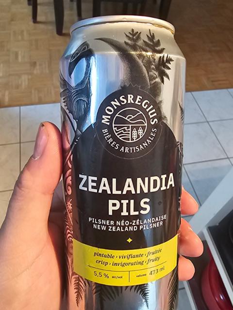 zealandia pils, MonsRegius Bières Artisanales