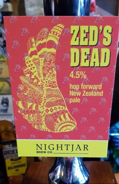Zed's Dead 4.5%, Nightjar Brew, England