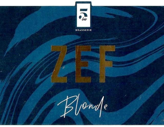 ZEF Blonde, Brasserie Du 5 Bis