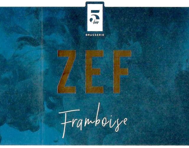 ZEF Framboise, Brasserie Du 5 Bis