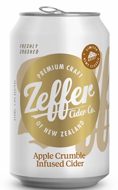 Zeffer Apple Crumble Infused Cider, Zeffer Brewing Company