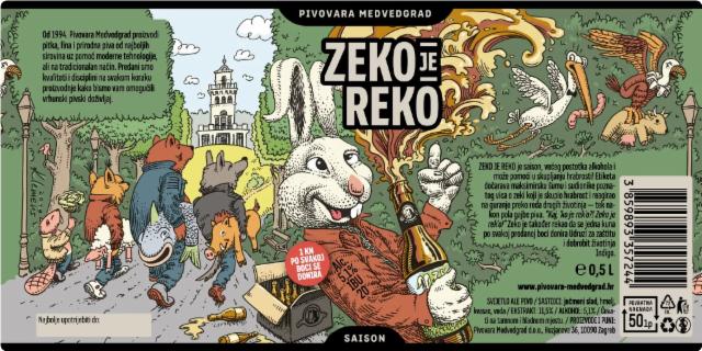 Zeko je reko, The Medvedgrad Brewery / Pivovara Medvedgrad