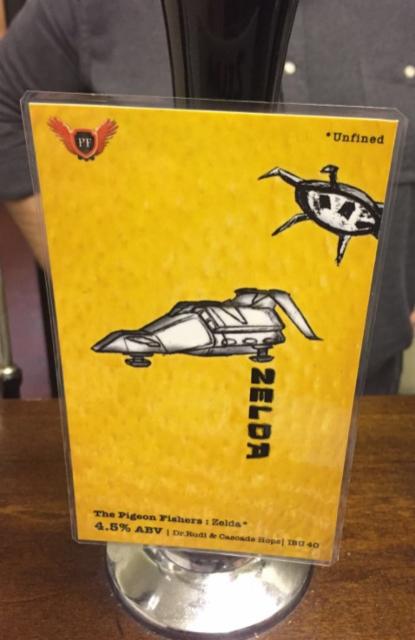 Zelda 4.5%, The Pigeon Fishers Craft Brewery, England