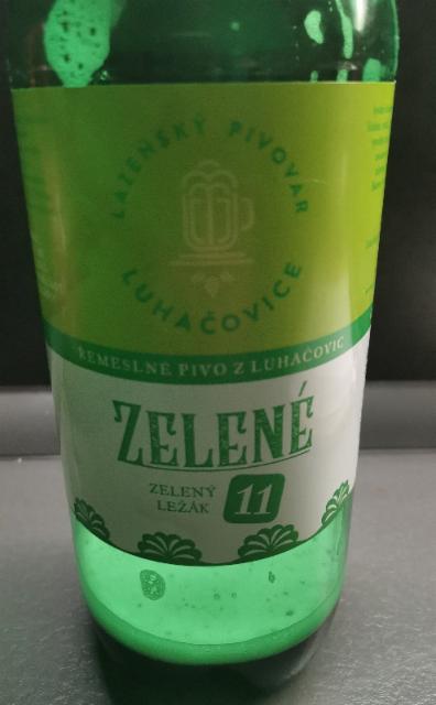Zelené 4.3%, Lázeňský Pivovar Luhačovice, Czech Republic