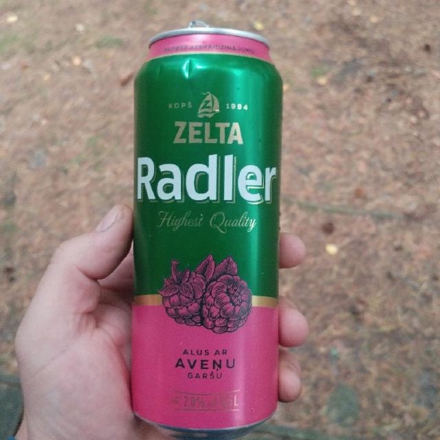 Zelta Radler Alus ar Aveņu Garšu 2.0%, Aldaris (Carlsberg), Latvia