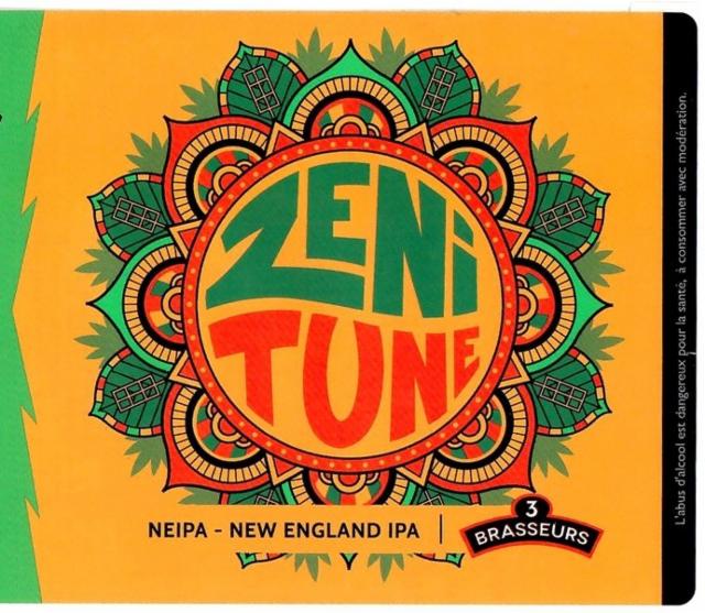 Zeni Tune 5.7%, Les 3 Brasseurs / The 3 Brewers Lille, France