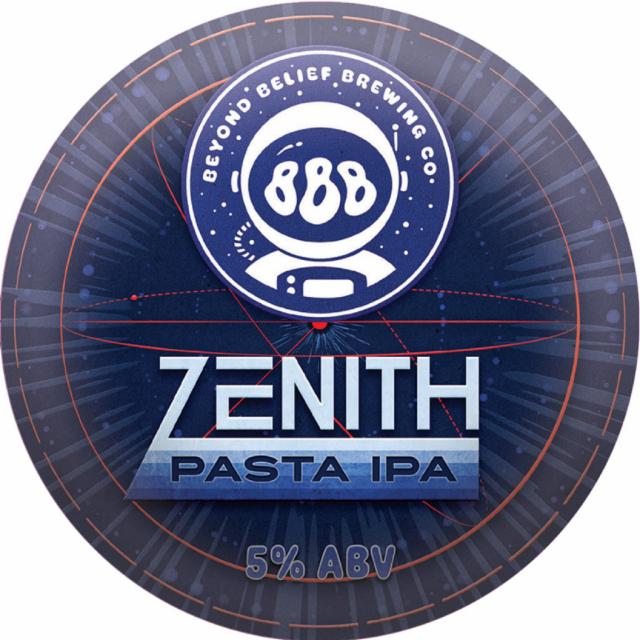 Zenith Pasta IPA, Beyond Belief Brewery