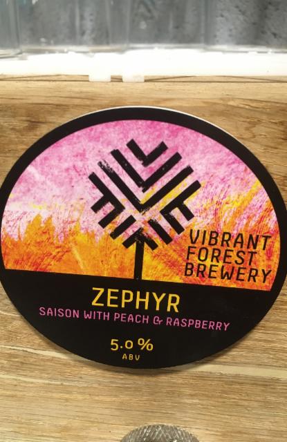 Zephyr 5.0%, Vibrant Forest Brewery, England