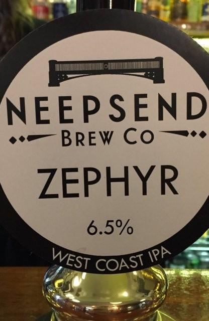 zephyr 6.5%, Neepsend Brewery Ltd, England