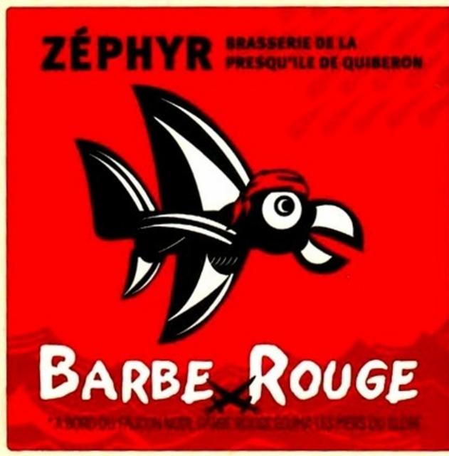 Zéphyr Barbe Rouge 5.9%, Zéphyr - Brasserie De La Presqu'Île De Quiberon, France