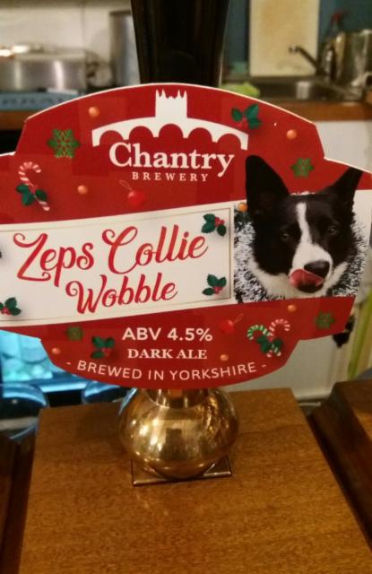 Zeps Collie Wobble 4.5%, Chantry Brewery, England