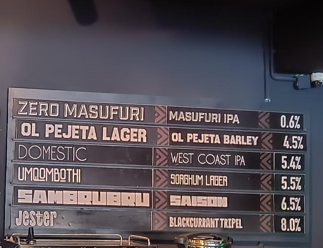 Zero Masufuri 0.6%, 254 Brewing Co., Kenya