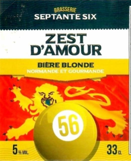 Zest D'Amour, Brasserie Septante Six