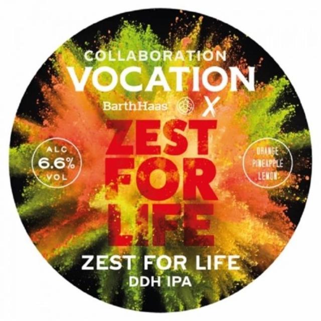 Zest For Life 6.6%, Vocation Brewery, England