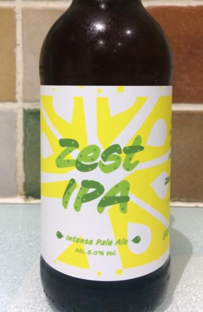 Zest IPA 5.0%, Zest Brewery, England