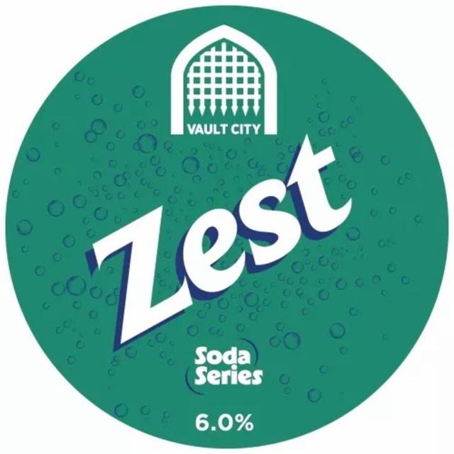 Zest Soda Series 6.0%, Vault City Brewing, Scotland