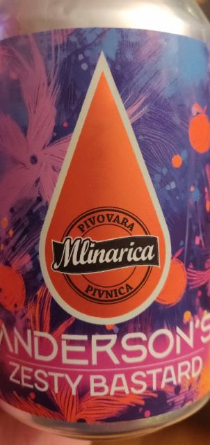 Zesty Bastard 6.9%, Anderson's Craft Beer, Estonia