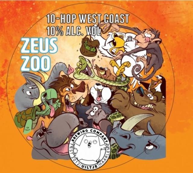 Zeus Zoo 10.0%, Uiltje Brewing Co, Netherlands