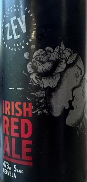 ZEV Irish Red Ale 5.0%, Cervejaria ZEV, Brazil