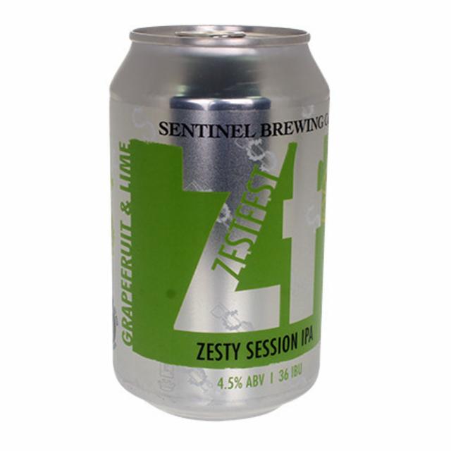 Zf (Zest Fest) 4.5%, Sentinel Brewing Co Ltd, England