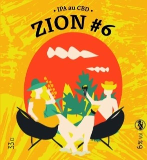 Zion #6 6.0%, Brasserie De La Juine, France