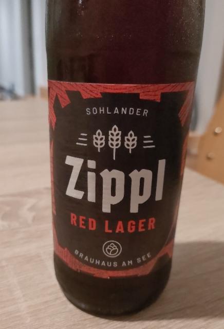 Zippl Red Lager, Brauhaus am See Sohland