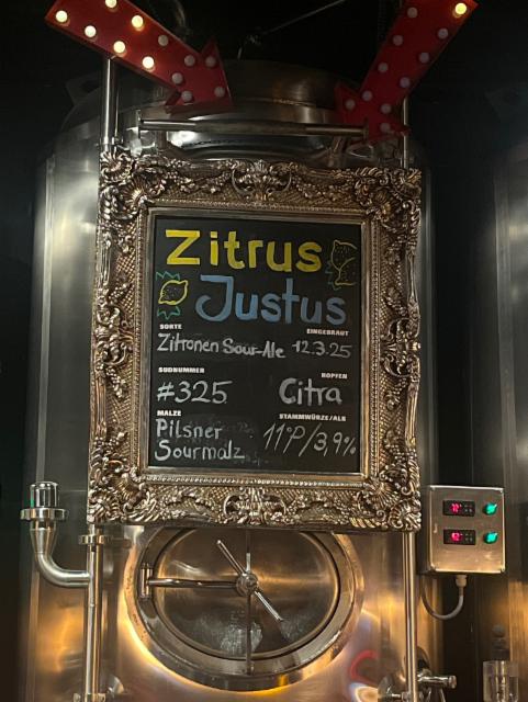 Zitrus Justus, Astra St. Pauli Brauerei