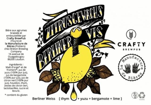 Zitrusgewachs 3.1%, La Manufacture De Bières, France