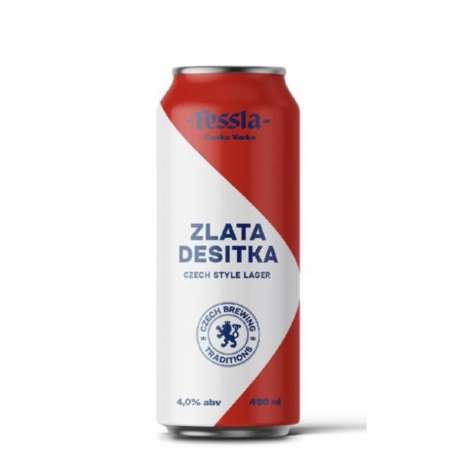Zlata desitka 4.0%, Fessla Brewery, Kazakhstan