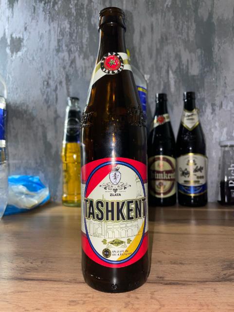 Zlata Tashkent 4.5%, Zlata Brewery, Uzbekistan