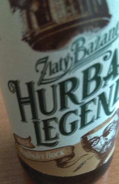 Zlatý Bažant Hurban Legend Polotmavý Bock 6.5%, Heineken Slovensko, Slovakia