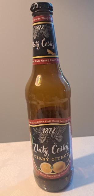 Zlaty Český Ćerny Citron, Pivovar Nová Paka