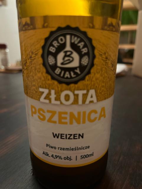 Zlota pszenica Weizen 4.9%, Browar Biały, Poland