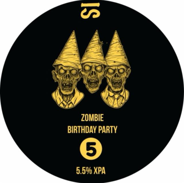 Zombie birthday party 5.0%, Disruption is Brewing, England