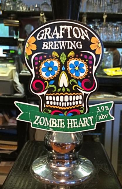 Zombie Heart 3.9%, Grafton Brewing Co., England