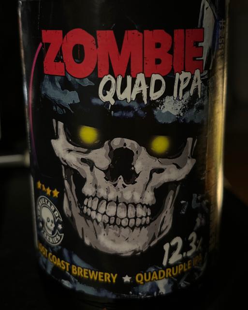Zombie Quad IPA, Lost Coast Brewery