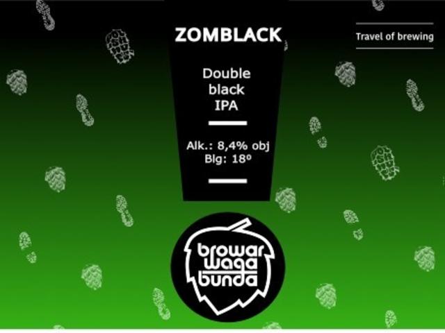 Zomblack 8.4%, Browar Wagabunda, Poland
