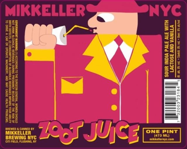 Zoot Juice 8.0%, Mikkeller Brewing NYC, United States