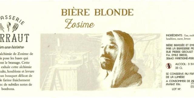 Zosime 3.0%, Brasserie Perraut [Closed], France