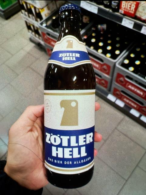 Zötler Bayerisch Hell, Privat-Brauerei Zötler