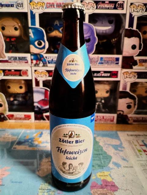 Zötler Hefeweizen Leicht, Privat-Brauerei Zötler