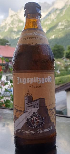Zugspitzgold 5.8%, Brauhaus Garmisch, Germany