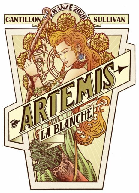 Zwanze 2026 - Artemis La Blanche 7.0%, Brasserie Cantillon, Belgium