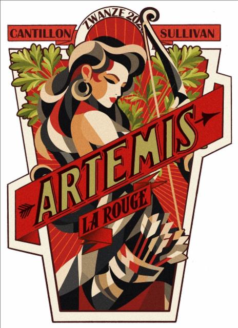 Zwanze 2026 - Artemis La Rouge 7.2%, Brasserie Cantillon, Belgium