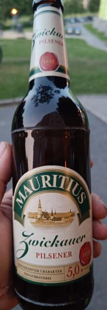 Zwickauer Pilsener 5.0%, Mauritius Privatbrauerei, Germany