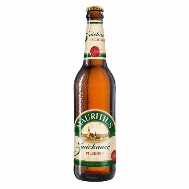 Zwickauer Pilsener 5.0%, Mauritius Privatbrauerei, Germany