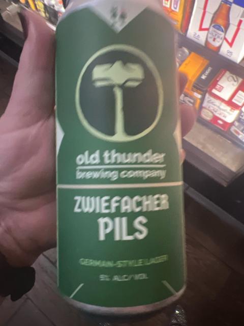 Zwiefacher 5.0%, Old Thunder Brewing Company, United States